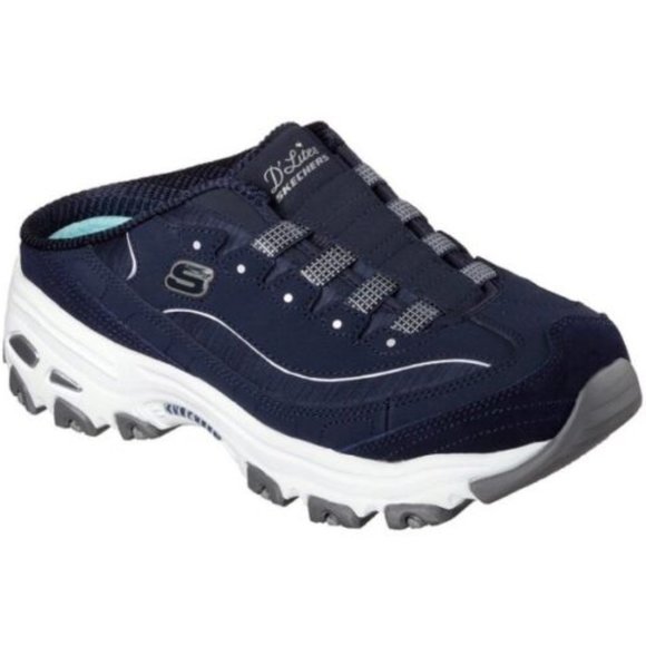 skechers memory foam mules